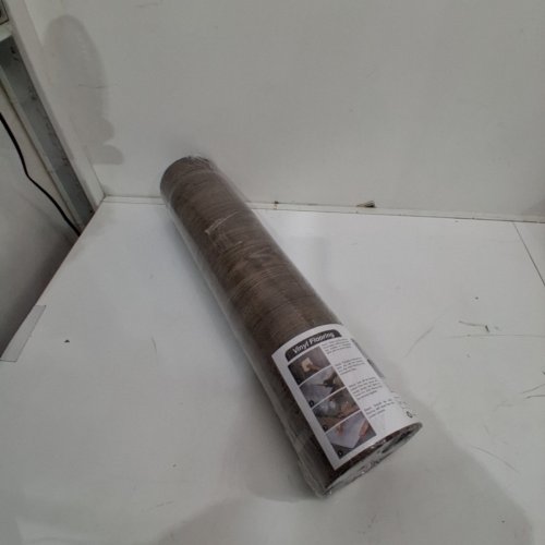 OXDIGI PEEL AND STICK VINYL FLOORING ROLL, SELF ADHESIVE, WATERPROOF - 24" X 32FT - LIGHT BROWN image 2