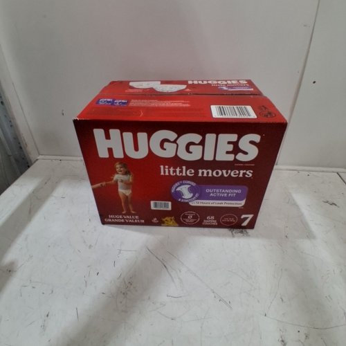 68PK HUGGIES LITTLE MOVERS BABY DIAPERS - SIZE 7 (41LBS+) - DISNEY THE LION KING LIMITED EDITION (MODEL: 53440) image 3