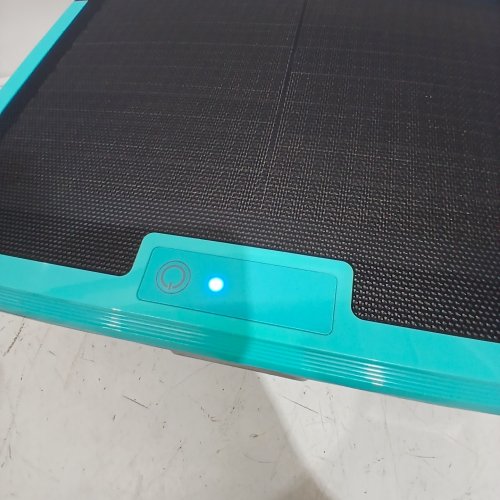 SOLAR POWERED BLUETOOTH AUTOMATIC ROBOTIC POOL SURFACE SKIMMER CLEANER WITH APP CONTROL AND REMOTE CONTROL - BLUE/BLACK - (MODEL:H3) image 2