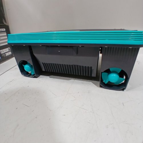 SOLAR POWERED BLUETOOTH AUTOMATIC ROBOTIC POOL SURFACE SKIMMER CLEANER WITH APP CONTROL AND REMOTE CONTROL - BLUE/BLACK - (MODEL:H3) image 5