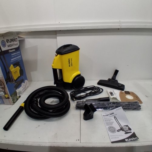 EUREKA MIGHTY MITE CANISTER VACUUM CORDED - YELLOW/BLACK - (MODEL: 3670M) image 3