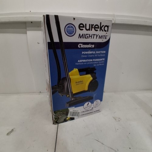 EUREKA MIGHTY MITE CANISTER VACUUM CORDED - YELLOW/BLACK - (MODEL: 3670M) image 6