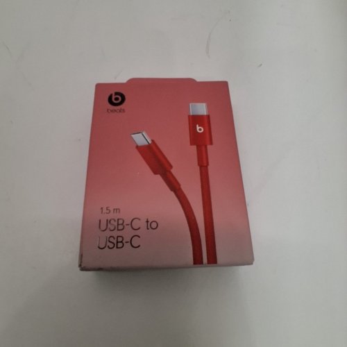 BEATS USB-C TO USB-C BRAIDED CHARGING CABLE - 1.5M - RED image 2