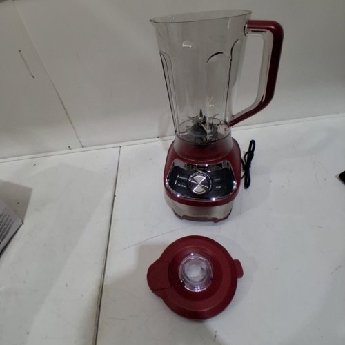 KENMORE COUNTERTOP BLENDER WITH 6 SPEEDS - 8 CUPS - RED/SILVER image 4
