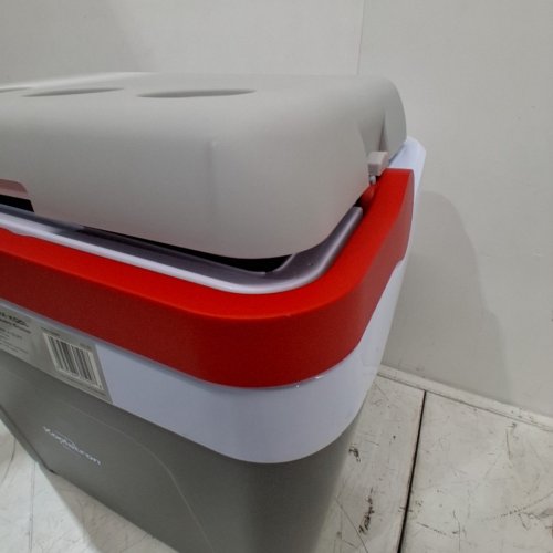 KOOLATRON ULTRA KOOL ICE CHEST COOLER WITH CARRY HANDLE - 25L/26QT CAPACITY - GREY/RED (MODEL: KIC-25) image 3