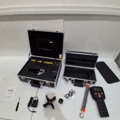 SEWER CAMERA KIT WITH 512HZ LOCATOR - 40M CABLE, 7" DVR DISPLAY, IP68 CAMERA & 12 ADJUSTABLE LEDS (MODEL: H6FTR) image 3