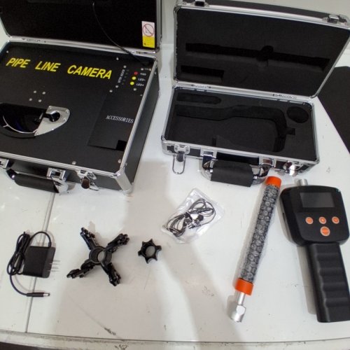 SEWER CAMERA KIT WITH 512HZ LOCATOR - 40M CABLE, 7" DVR DISPLAY, IP68 CAMERA & 12 ADJUSTABLE LEDS (MODEL: H6FTR) image 4