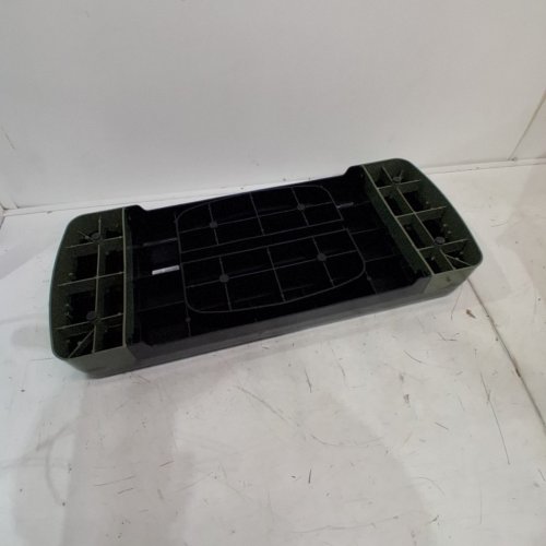 AMAZON BASICS AEROBIC EXERCISE STEP PLATFORM, ADJUSTABLE WORKOUT STEPPER AT HOME - GREEN/BLACK image 3