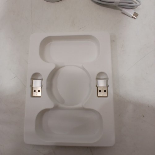 2PK MAGSAFE MAGNETIC WIRELESS CHARGERS - FOR IPHONE - WHITE (STYLE: HYS07) image 3