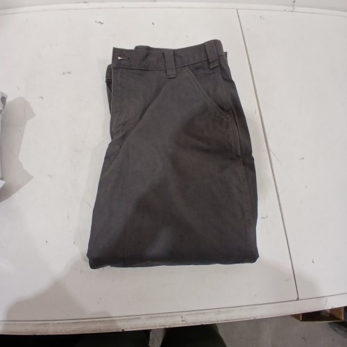 MEN'S CARHARTT RELAXED FIT RUGGED FLEX WORK PANTS - 36W X 28L - GRAVEL GREY image 2