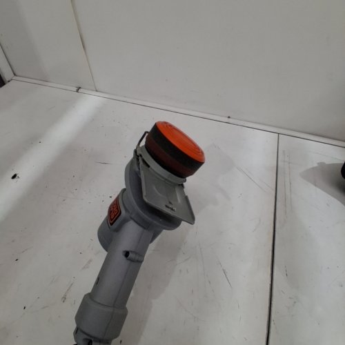 BLACK AND DECKER 2-IN-1 STRING TRIMMER/ EDGER - 12" - BLACK/ORANGE - (MODEL: LST300-CA) image 2