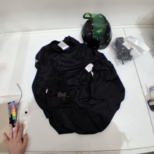 UNISEX CALIFORNIA COSTUMES JUNIOR SWAT COSTUME WITH ACCESSORIES- YOUTH LARGE 10-12 image 3