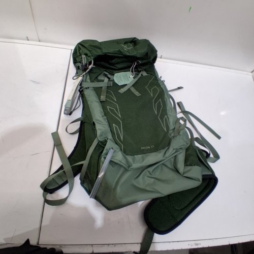 ADULT UNISEX OSPREY TALON HIKING DAY BACKPACK - 33 L - GREEN image 3