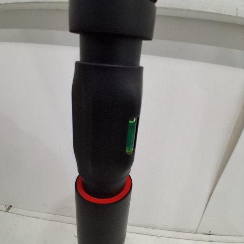 DOORWAY PULL-UP BAR WITH NO SCREW INSTALLATION AND LEVEL - 27" - 42" - 440LBS MAX - RED/BLACK (MODEL:BY-POU-09V35ODY) image 3