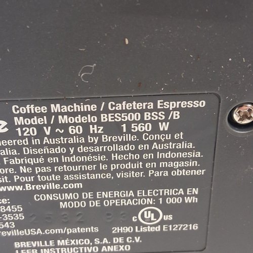 BREVILLE THE BAMBINO PLUS COMPACT CAFE QUALITY ESPRESSO MACHINE - STAINLESS STEEL - (BES500BSS) image 11