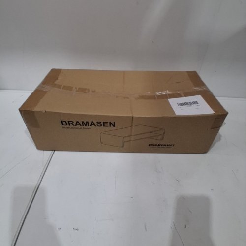 BRAMASEN ERGO COLLECT 2-TIER MONITOR RISER - 20" X 9" X 4.7" - PINK image 2