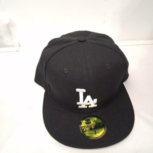 MEN'S NEW ERA FITTED BASEBALL CAP - SIZE 7 / 55.8 CM - BLACK (STYLE: 59FIFTY) image 2