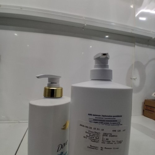 2PC DOVE DAILY MOISTURE SHAMPOO AND CONDITIONER - 1 L / 828 ML image 4