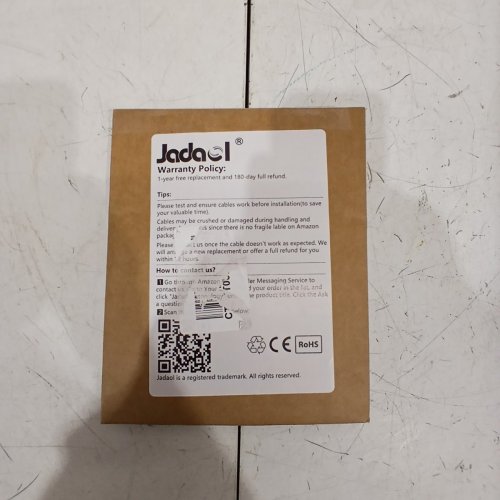 JADAOL CAT 6 ETHERNET CABLE -50FT- WHITE image 4
