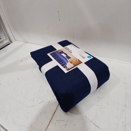 ROOM ESSENTIALS JERSEY QUILT - FULL/QUEEN - NAVY BLUE image 3