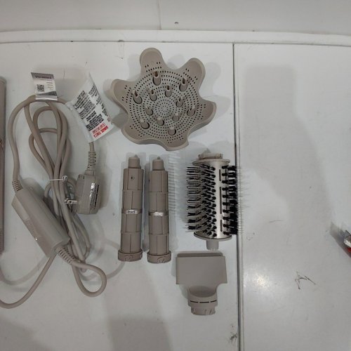 SHARK FLEXSTYLE AIR STYLING & DRYING SYSTEM WITH CURL-DEFINING DIFFUSER - OVAL BRUSH - CONCENTRATOR - AND AUTO-WRAP CURLERS - STONE/ROSE GOLD (MODEL:HD435C). image 4