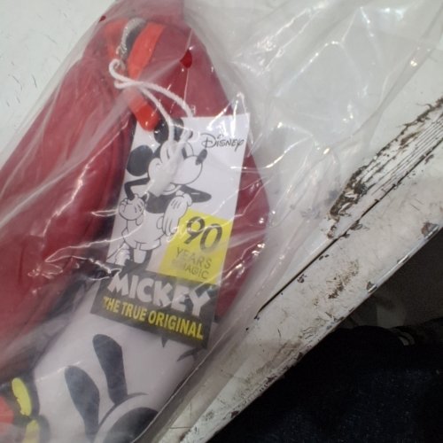 LIMITED EDITION ANELLO DISNEY MICKEY MOUSE CELEBRATING 90 YEARS WAIST/FANNY PACK -13.5" - RED image 3