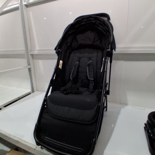 GRACO NIMBLELITE BRODY FOLDING STROLLER - 50LBS CAPACITY - GOTHAM/BLACK (MODEL: 2142927) image 2