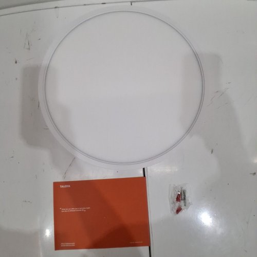 TALOYA MOON FLUSH MOUNT LED CEILING LIGHT FIXTURE - 16'' - 28W 3500K-6500K - WHITE (MODEL: 8293) image 2