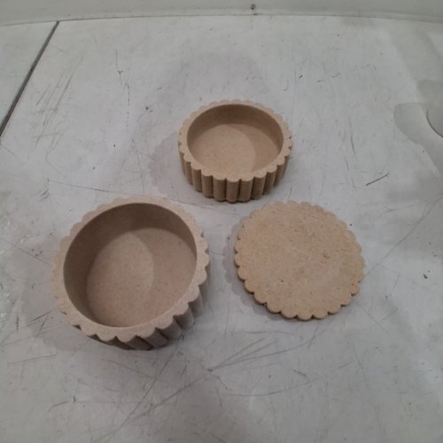 3PC ANKO TRAVERTINE LOOK BOX SET - BEIGE image 3