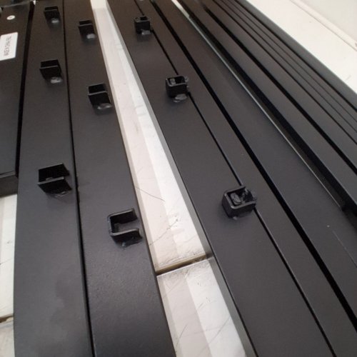 HEAVY DUTY METAL PLATFORM BED FRAME - TWIN - 14" - BLACK (MODEL: BF-3611V3-TWIN) image 5