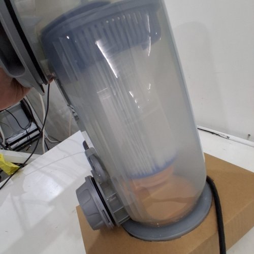 FUNSICLE FILTRABOOST 1200S SWIMMING POOL PUMP - 1200 GPH, INCLUDES TYPE C FILTER CARTRIDGE - GREY/CLEAR (MODEL: FB1200S) image 4