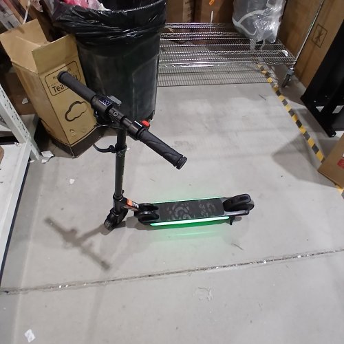 KIDS JETSON OMEGA ILLUMINATED ELECTRIC SCOOTER - 8KM RANGE - 16KM/H - BLACK (MODEL: 1747518) image 2