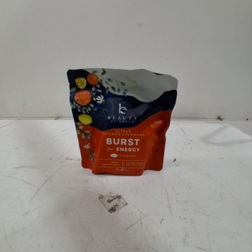 7PK BEAUTY BY EARTH CITRUS SHOWER STEAMERS BURST FOR ENERGY -198G -WHITE (MODEL: ST3-BURS-TE7P) image 2