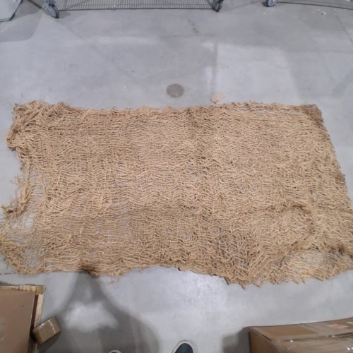 MULTI-PURPOSE BURLAP NATURAL JUTE NETTING - 4FTX14FT image 3
