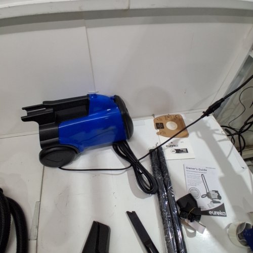 EUREKA MIGHTY MITE CORDED CANISTER VACUUM CLEANER - BLUE (MODEL: 3670H image 2