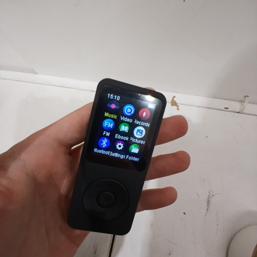 ROCKSTAR MINI MP3 / MP4 PLAYER, NOSTALGIC MUSIC PLAYER - BLACK image 3
