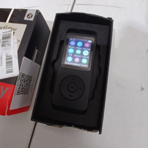 ROCKSTAR MINI MP3 / MP4 PLAYER, NOSTALGIC MUSIC PLAYER - BLACK image 5
