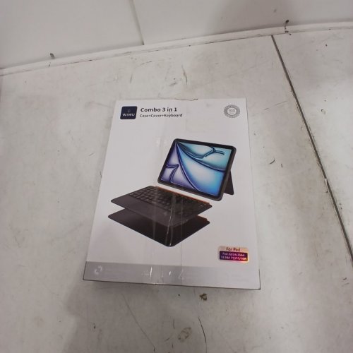 WIWU CASE COVER COMBO KEYBOARD FOR IPAD 10.9 OR IPAD AIR 11" WITH TRACKPAD - GREY (MODEL: MK-005) image 2