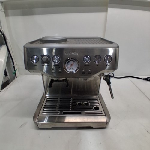 BREVILLE THE BARISTA EXPRESS ESPRESSO MACHINE WITH BUILT-IN GRINDER & MILK FROTHER - BRUSHED STAINLESS STEEL (MODEL: BES870XL/B) image 4