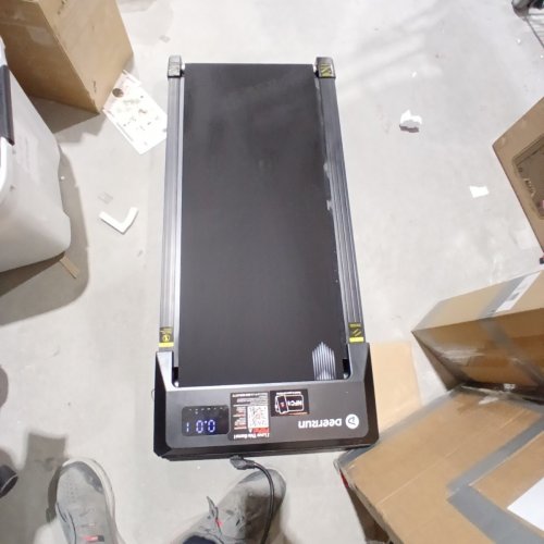 SUPERUN UNDER DESK TREADMILL WITH INCLINE FOR HOME OFFICE - 2.5HP - 300LBS CAP - BLACK (MODEL: BA10-B) image 3