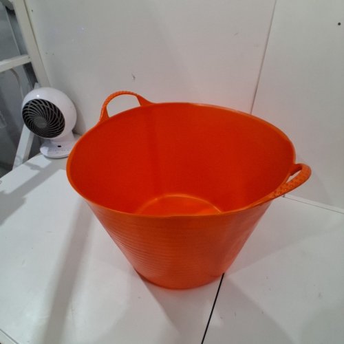 TUBTRUGS RED GORILLA FLEXIBLE MULTI-USE BUCKET TUB - 14L - ORANGE (SP14R) image 3
