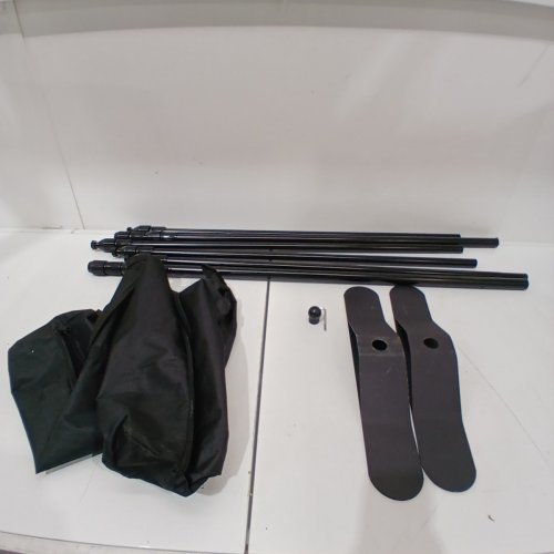 HEAVY DUTY ADJUSTABLE BACKDROP STAND WITH CARRYING BAG - 10FT X10FT - BLACK (MODEL: ZG-FX10) image 2
