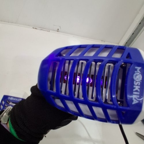 2PK MOSKILA BUG ZAPPER - 1W - BLUE/WHITE (MODEL: HP-805) image 2