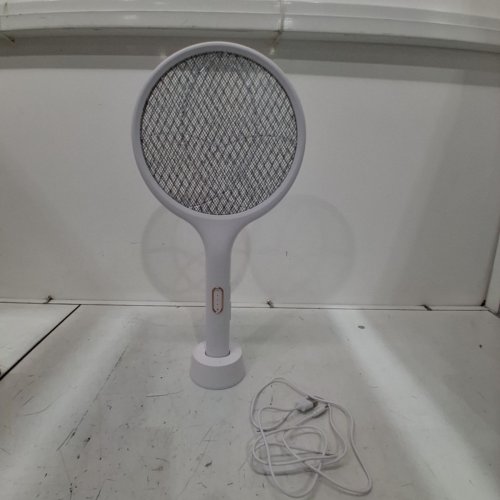 YISSVIC DUAL MODE ELECTRIC MOSQUITO BUG ZAPPER RACKET - WHITE (MODEL: WD-981) image 3