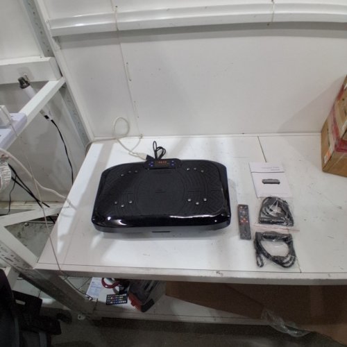 TAEVNO VIBRATION PLATE EXERCISE MACHINE - 23" X 15" - BLACK image 3