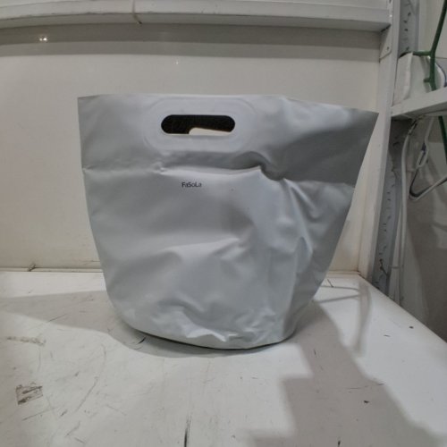 FASOLA FILLABLE SADDLE DESIGN WATER WEIGHT BAG - 10" - WHITE image 4