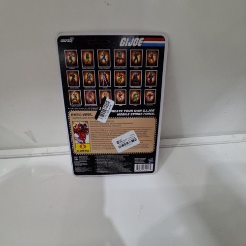 SUPER7 G.I. JOE HYDRO-VIPER ACTION FIGURE - ORANGE image 3