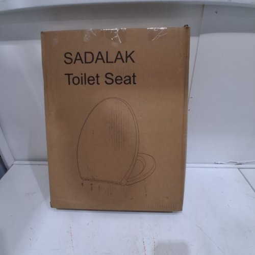 SADALAK ELONGATED SOFT CLOSE & QUICK RELEASE TOILET SEAT - 18.5" -WHITE image 3