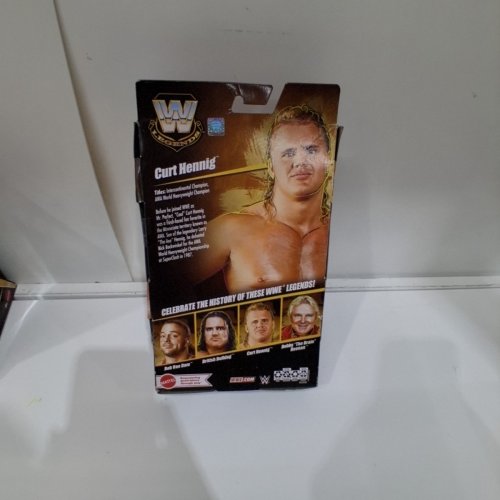 MATTEL WWE LEGENDS CURT HENNIG ACTION FIGURE - 6" image 3