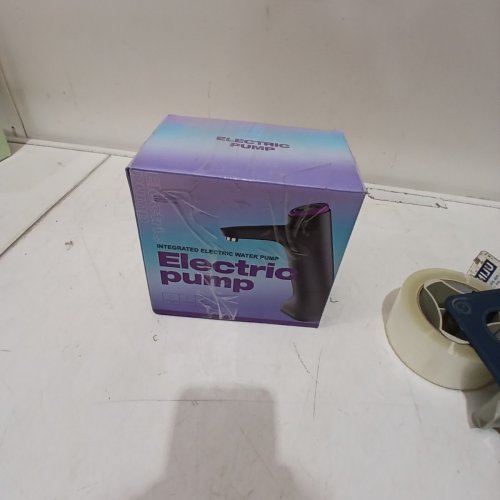 ELECTRIC USB RECHEARGEABLE WATER DESPENSER PUMP - PINK, GREY image 4